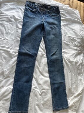 BONGO Women's Dark Blue Skinny Jeans